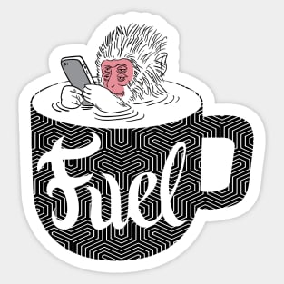 Coffee is Fuel Sticker